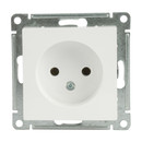 Механизм розетки без заземления AtlasDesign белый IP20 Systeme Electric