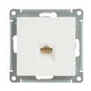 Механизм розетки компьютерной RJ45 5E AtlasDesign белый IP20 Systeme Electric