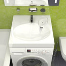 Раковина над стиральной машиной Marrbaxx Мэйси V5D1 Granit белый_2