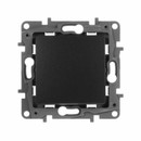 Механизм переключателя проходного одноклавишный Etika антрацит IP20 Legrand