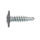 Саморез с прессшайбой сверло 4,2х16мм серый графит (RAL 7024)_2