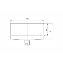 Конденсатоотвод Ferrum 210 мм внутренний_2