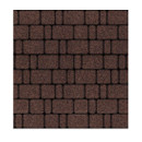 Плитка тротуарная Классико стандарт коричневый 1,12 м²
