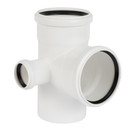 Крестовина канализационная двухплоскостная левая 110х110х50мм 87° малошумная RTP Elite_2