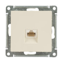 Механизм розетки компьютерной RJ45 5E AtlasDesign бежевый IP20 Systeme Electric