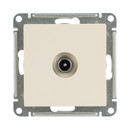 Механизм розетки ТВ оконечный AtlasDesign бежевый IP20 Systeme Electric