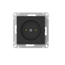 Механизм розетки без заземления AtlasDesign карбон IP20 Systeme Electric