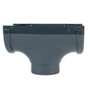 Воронка желоба Docke Standard графит 120 мм 