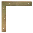 Уголок оконный 200х200х30х1,5 мм желтый оцинкованный_2