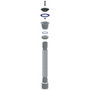 Гофросифон унив 800 мм 1 1/2"х40/50 (нерж вып, винт 80) Unicorn D220