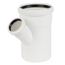 Тройник канализационный 110х50мм 45° малошумный RTP Elite_2