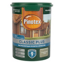 Декоративно-защитное средство для дерева 3в1 Pinotex Classic Plus серое полуматовое 0,9л_2