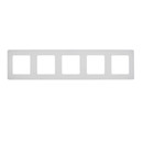 Рамка 5-местная Legrand Inspiria, белая