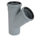 Тройник канализационный 90х90мм 45° Ostendorf