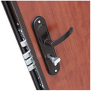Дверь входная металлическая Ferroni стройгост медный антик/рустикальный дуб 860 мм правая