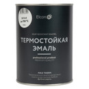 Эмаль термостойкая Elcon белая (до +700°С) матовая 0,8кг