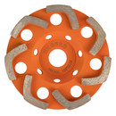 Чашка алмазная по бетону Hilberg Boomerang Сup 125×22,2