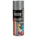Эмаль аэрозольная акриловая Kudo серая (RAL 7040) глянцевая 0,52л