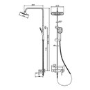 Душевая система Haiba HB24805-8 белый