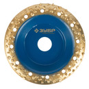 Чашка шлифовальная наклонная №3 крупное зерно ВК8, 125 мм Зубр