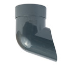 Наконечник трубы Docke Standard серый 80 мм