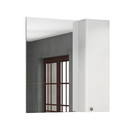 Зеркало шкаф Comforty Прага 60 дуб белый_2