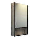 Зеркало шкаф Comforty Вена 45 дуб дымчатый_2