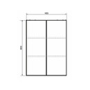 Шкаф пенал подвесной Comforty Порто 50 дуб темно коричневый_2