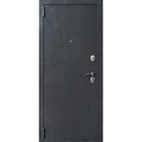 Дверь входная металлическая ДК 70 Царга Б 860х2050 серебро/лиственница левая