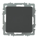 Механизм выключателя одноклавишный Brite графит IP20 IEK_2
