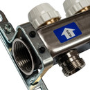 Коллекторная группа Stout 1" на 7 выходов без расходомеров_2