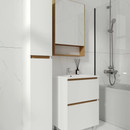 Зеркало шкаф Viant Мальта 60 дуб вотан_2