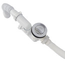 Сифон для ванны Орио регулируемый 1 1/2" х 40 с выпуском клик-клак и гибкой трубой А-25089