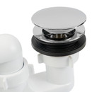 Сифон для душевого поддона Орио 1 1/2"х40 с выпуском клик-клак и гибкой трубой 40/50 А-25589