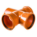 Крестовина канализационная наружная 110х110х110мм 87° RTP_2