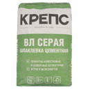 Шпаклевка цементная фасадная Крепс ВЛ серая 20кг_2