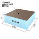 Панель теплоизоляционная 30мм Ruspanel RPG Optima 1250х600 0,75м²