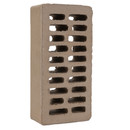 Кирпич облицовочный одинарный пустотелый М-150 серый дым Винзер_2