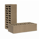 Кирпич облицовочный полуторный пустотелый М150-200 серый дым Винзер_2