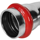 Пресс угольник соединительный из нержавеющей стали однораструбный 90° 22x22 мм Rommer_2