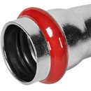 Пресс угольник соединительный из нержавеющей стали однораструбный 45° 22x22 мм Rommer_2