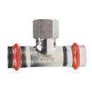 Пресс тройник переходной из нержавеющей стали ВР 22х1/2" Rommer_2