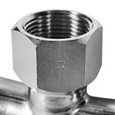 Пресс тройник переходной из нержавеющей стали ВР 22х3/4" Rommer_2