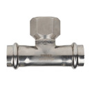 Пресс тройник переходной из нержавеющей стали ВР 22х3/4" Rommer_2