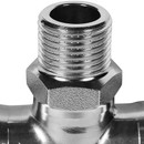 Пресс тройник переходной из нержавеющей стали НР 22х1/2" Rommer_2