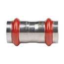 Пресс муфта соединительная короткая из нержавеющей стали 22x22 мм Rommer_2