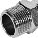 Пресс муфта переходная из нержавеющей стали НР 22х3/4" Rommer