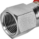 Пресс муфта переходная из нержавеющей стали ВР 22х1/2" Rommer