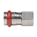 Пресс муфта переходная из нержавеющей стали ВР 22х1/2" Rommer_2