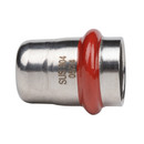 Пресс заглушка из нержавеющей стали 22 мм Rommer_2